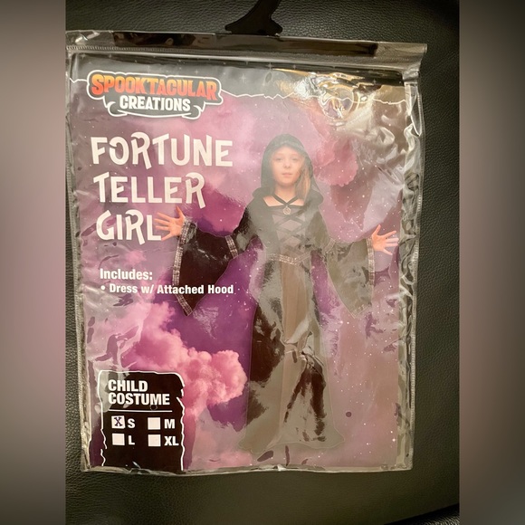 Spooktacular Creations Girl's Medieval Renaissance Dark Magic Fortune Teller S - Picture 2 of 3